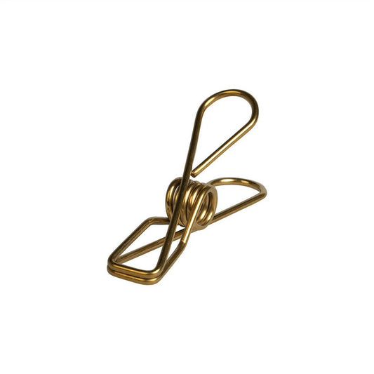 40 Regular Gold Enviro Stainless Steel Clothes Pegs