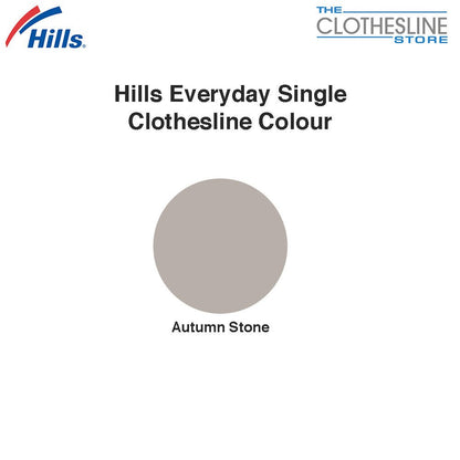 Hills Everyday Single Clothesline - Folding Frame Colour