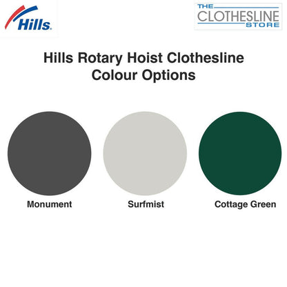 Hills Rotary 7 Clothesline Colour Options