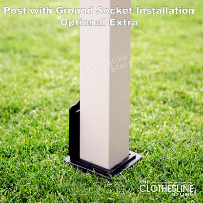 Hills Retractable Ground Socket Installed