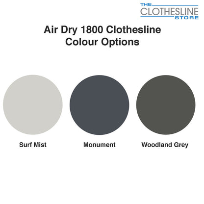 Air Dry 18 Wall Mount Colour Options - Ready Made