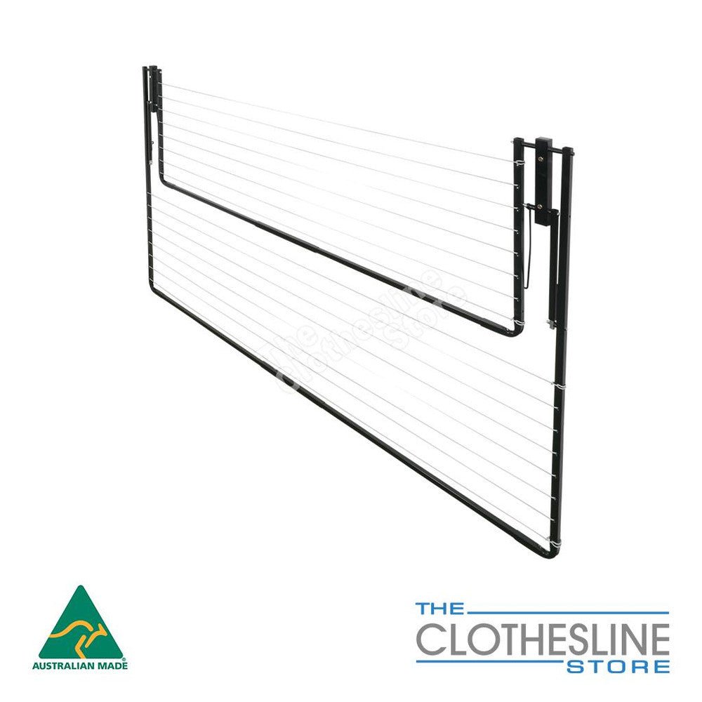 Air Dry 3000 Twin Folding Frame Clothesline - Made To Order Folded