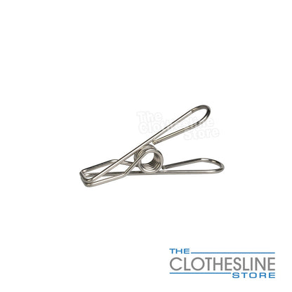 40 Large 316 Stainless Steel Clothes Pegs