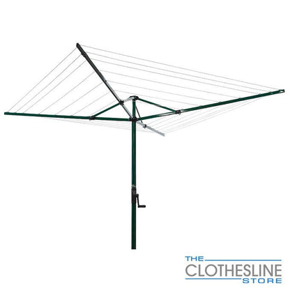 Austral Fold Away 51 Rotary Clothesline Heritage Green