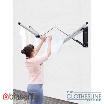 Brabantia WallFix 2.4m Fold Away Clothesline 