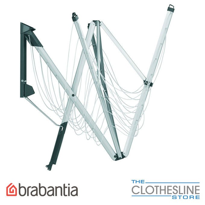 Brabantia WallFix 2.4m Fold Away Clothesline 