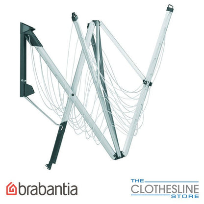 Brabantia WallFix 2.4m Fold Away Clothesline 