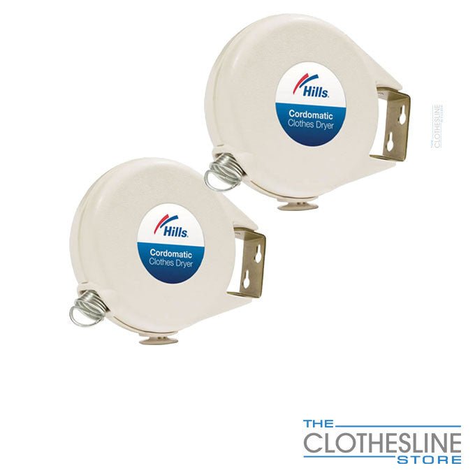 Hills Cordomatic Retractable Clothesline Twin Pack